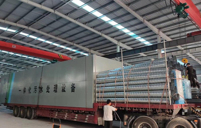 一體化污水處理設備發(fā)貨廣西